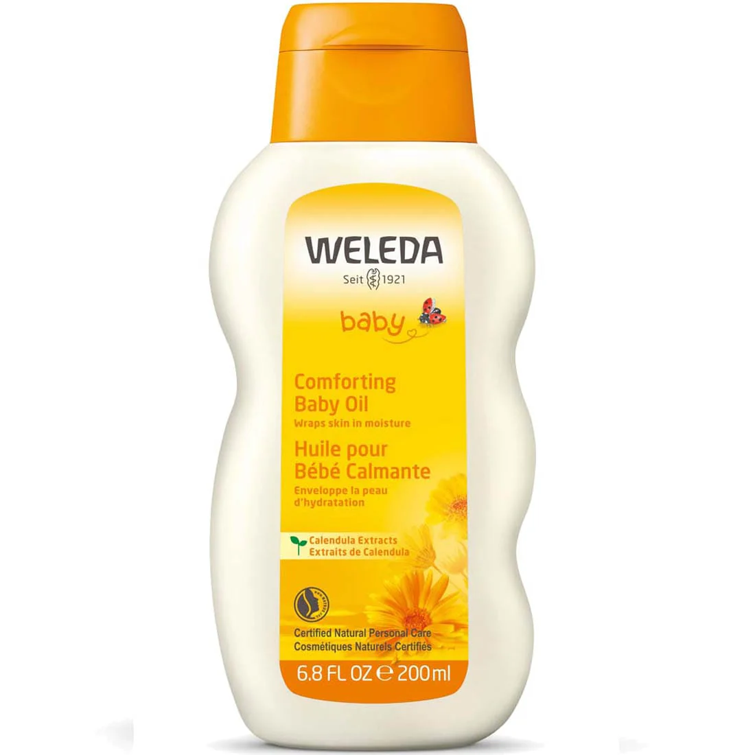 Weleda Comforting Baby Oil with Calendula, 200ml - Image 2