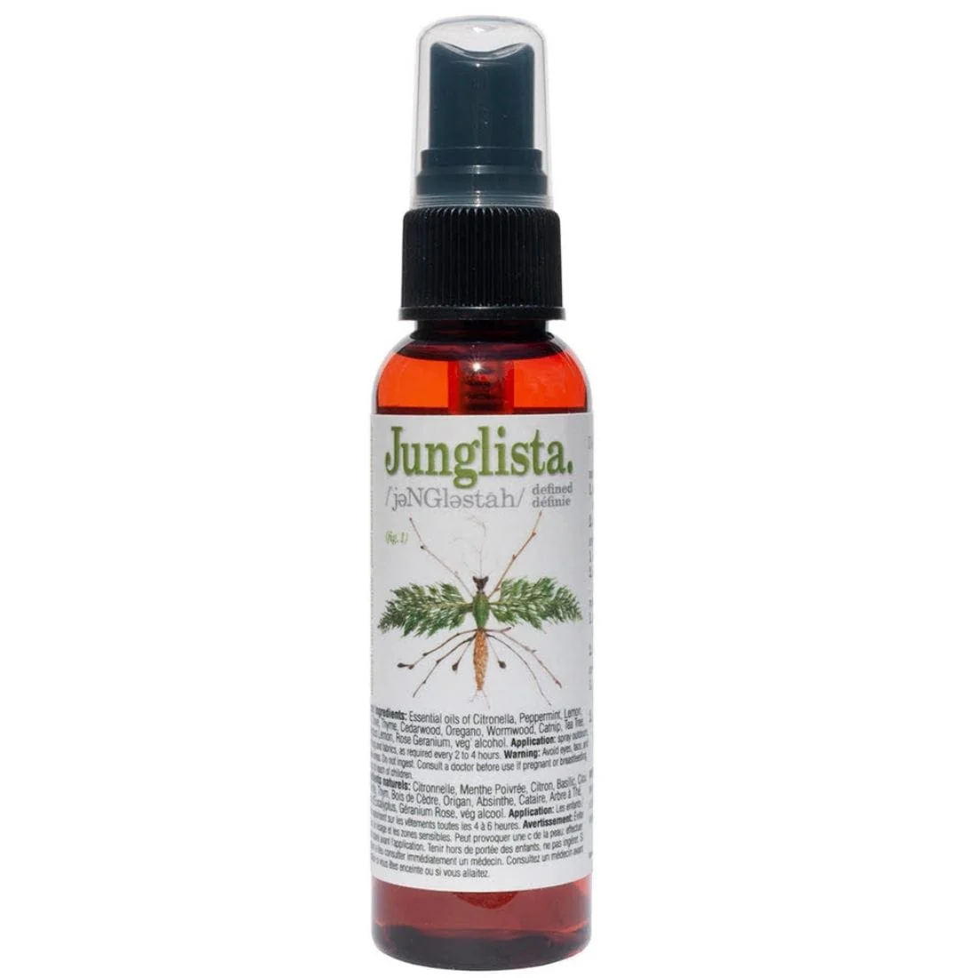 Wild Creek Naturals Junglista Natural Insect Repellant (Outdoor Bug Spray), 60ml - Image 2