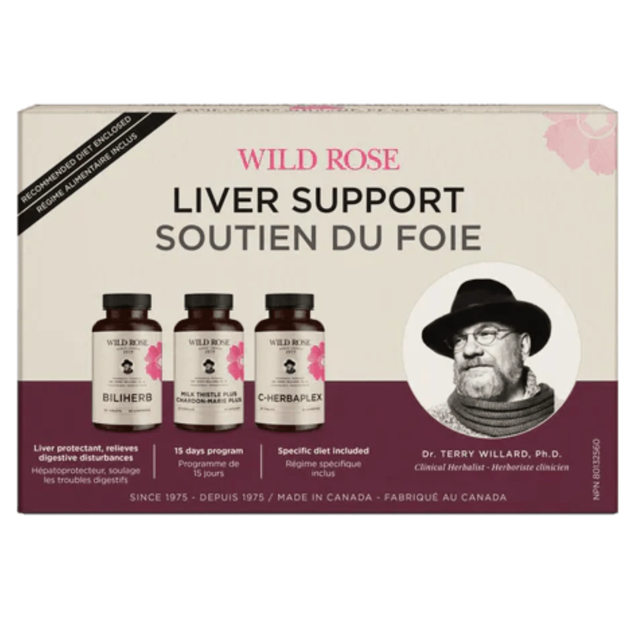Wild Rose Liver Support, 15 Day Program, 1 Kit