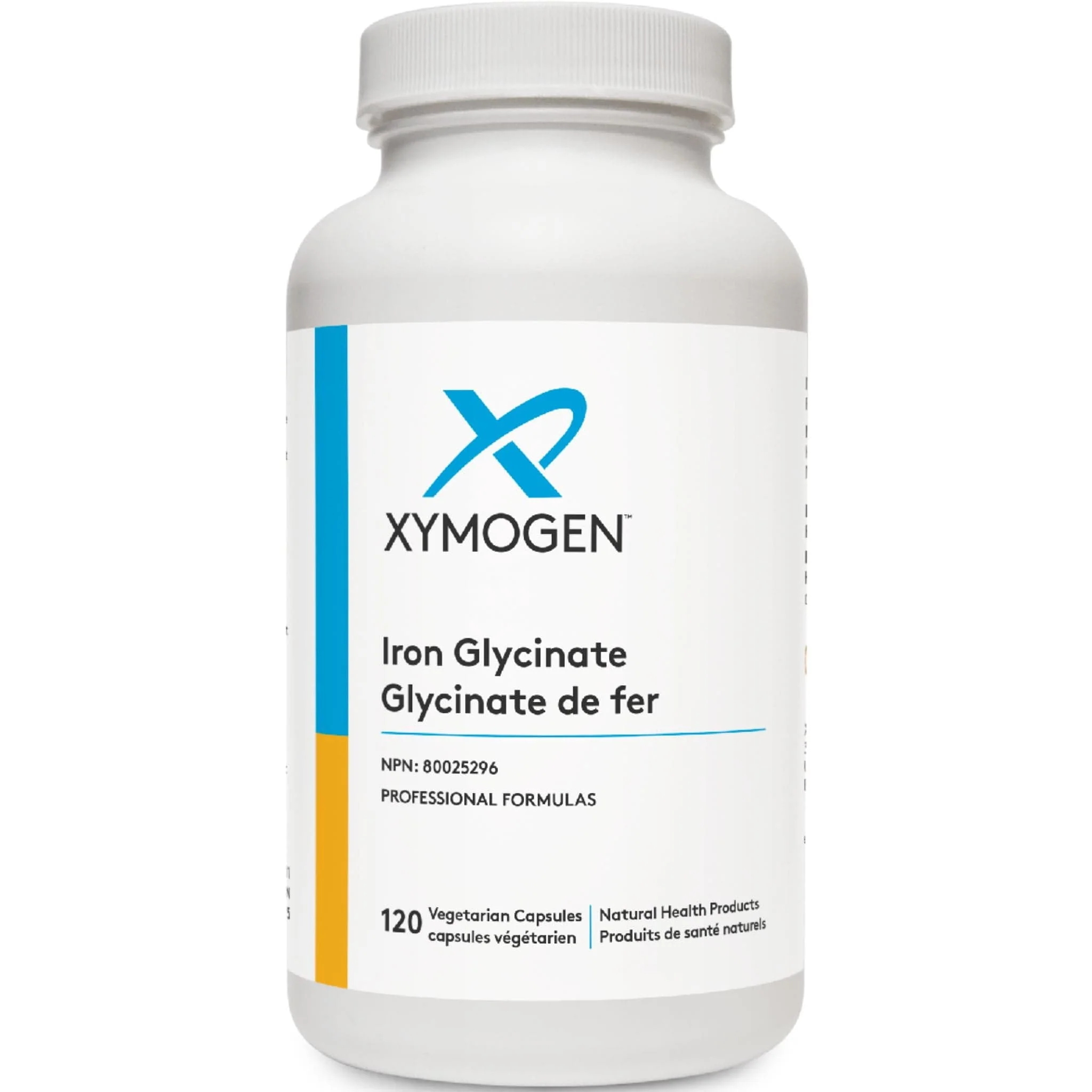 Xymogen Iron Glycinate, 120 Vegetable Capsules - Image 2