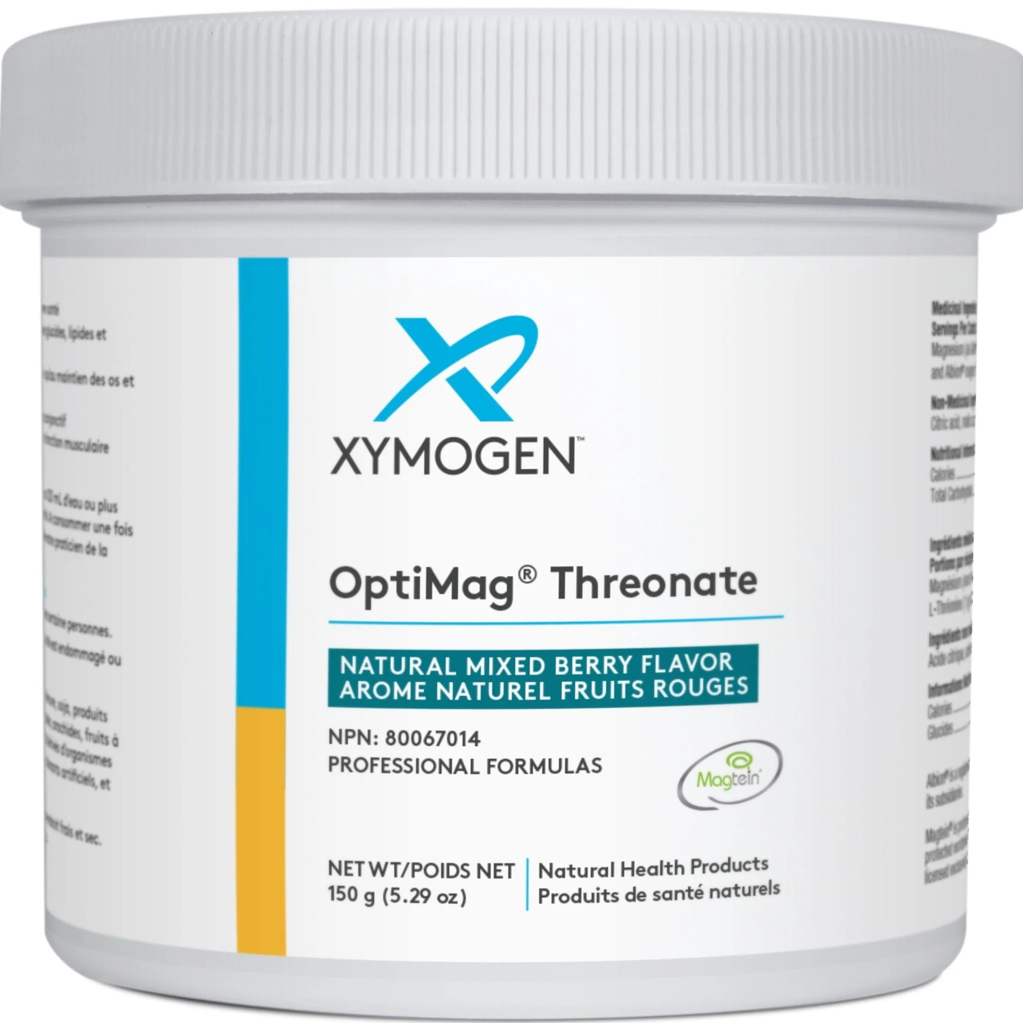 Xymogen OptiMag Threonate, Magnesium Threonate Powder, 60 Servings, 150g - Image 2