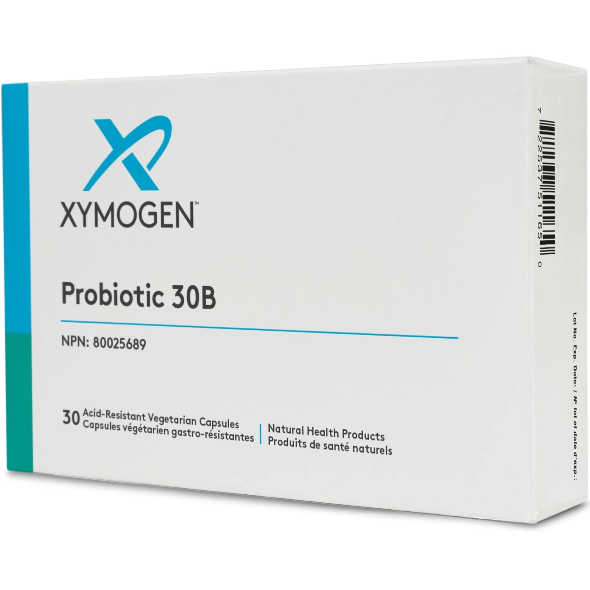 Xymogen Probiotic 30B, Shelf Stable, 30 Acid-Resistant Vegetable Capsules - Image 2