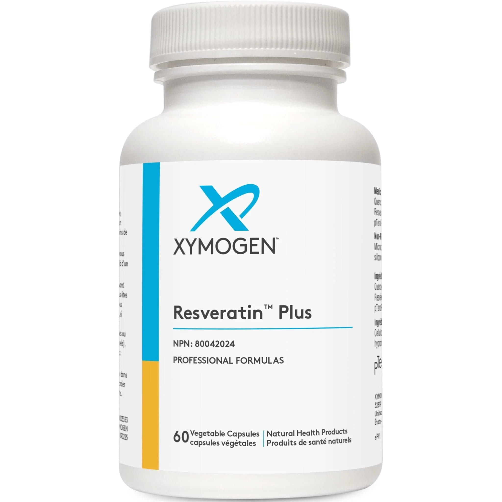 Xymogen Resveratin Plus, 60 Vegetable Capsules - Image 2