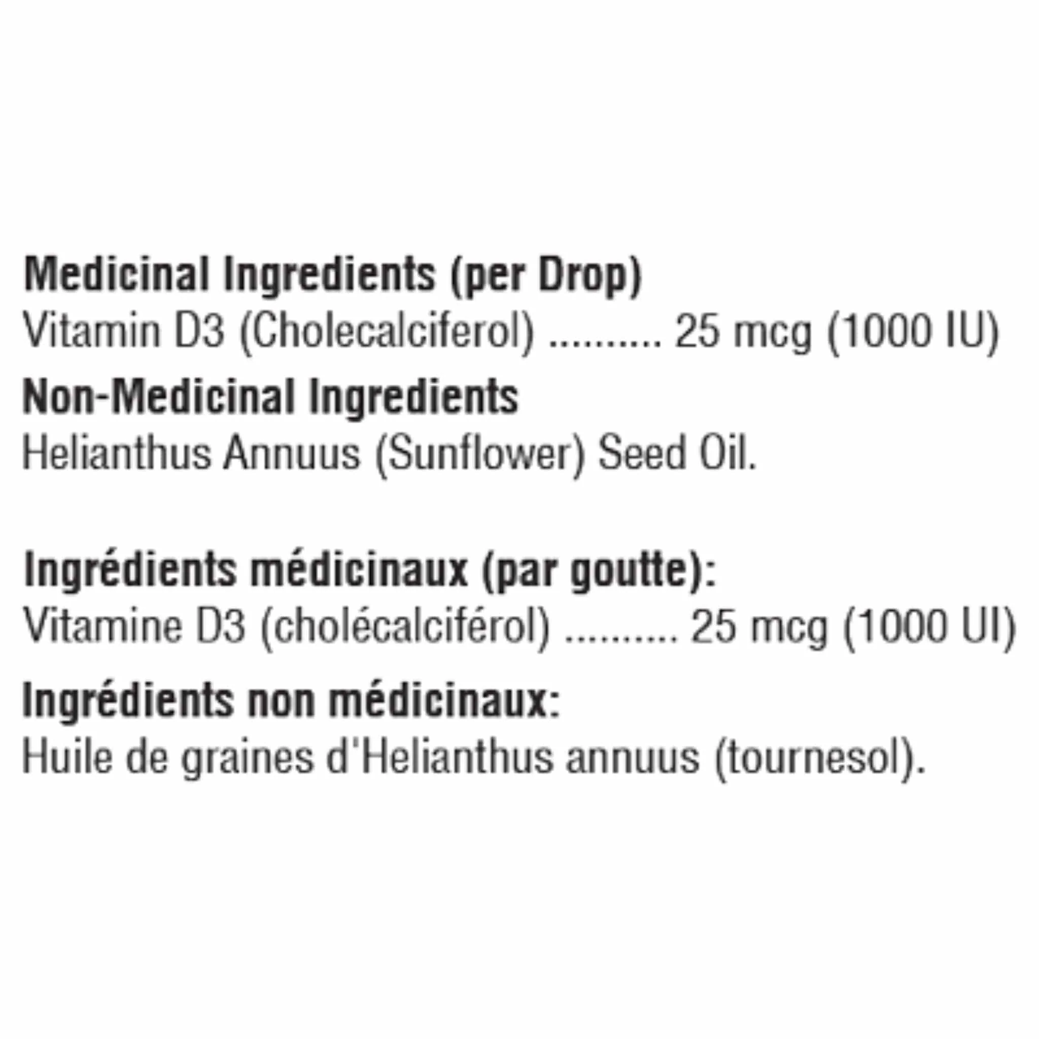 Xymogen Vitamin D3 Liquid, 60ml - Image 3