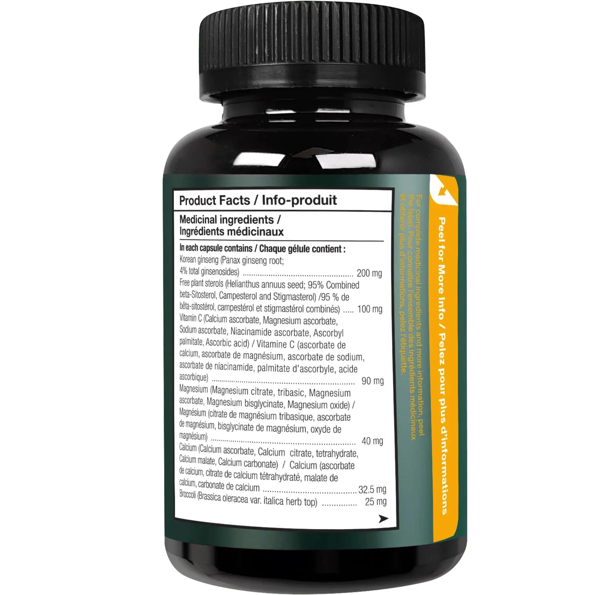 Younited Active Men's Multi, Daily Multivitamin for Men, Energy, Heart, and Prostate Support, 120 Vegetable Capsules - Image 3