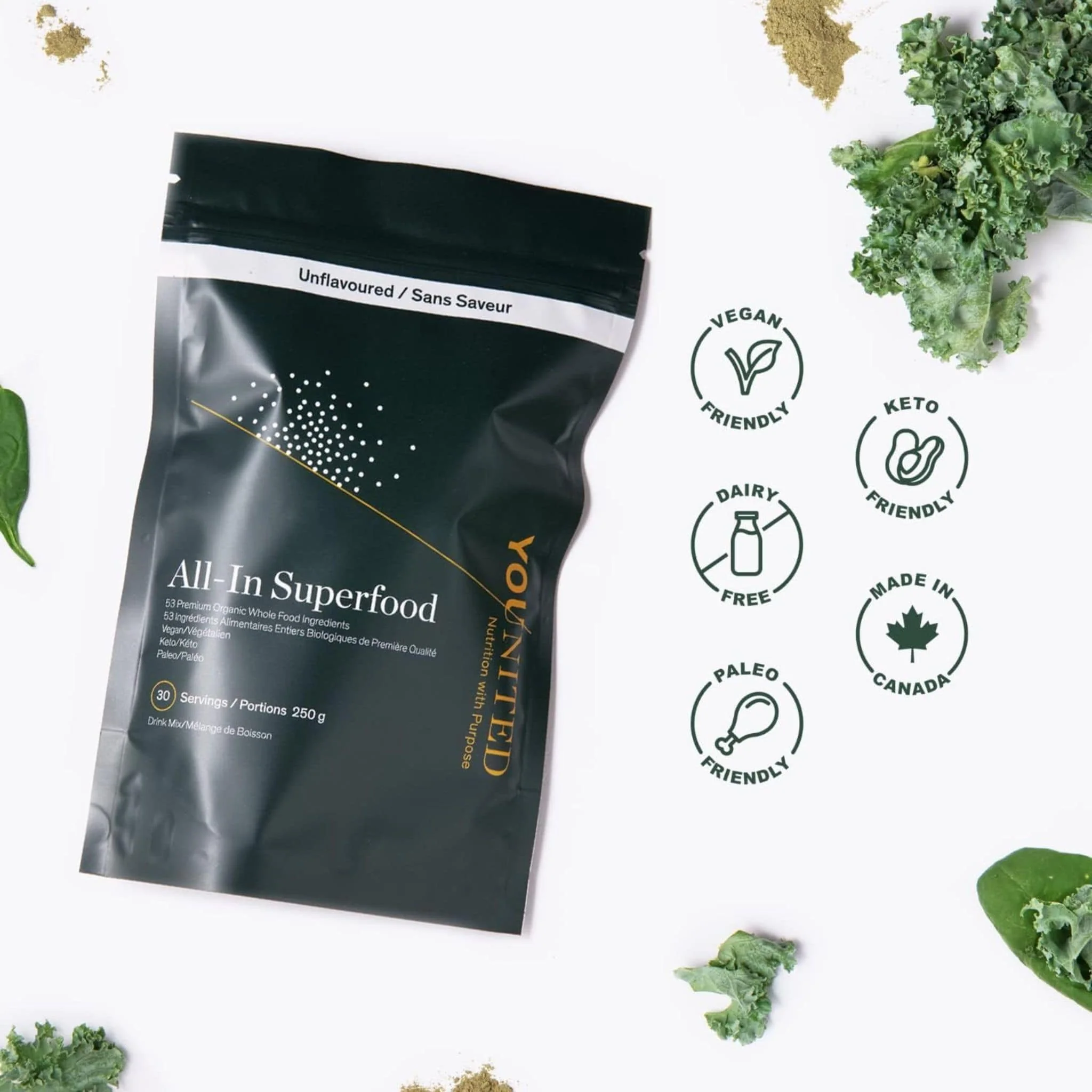 Younited All In Superfood Powder, 30 Servings - Image 9