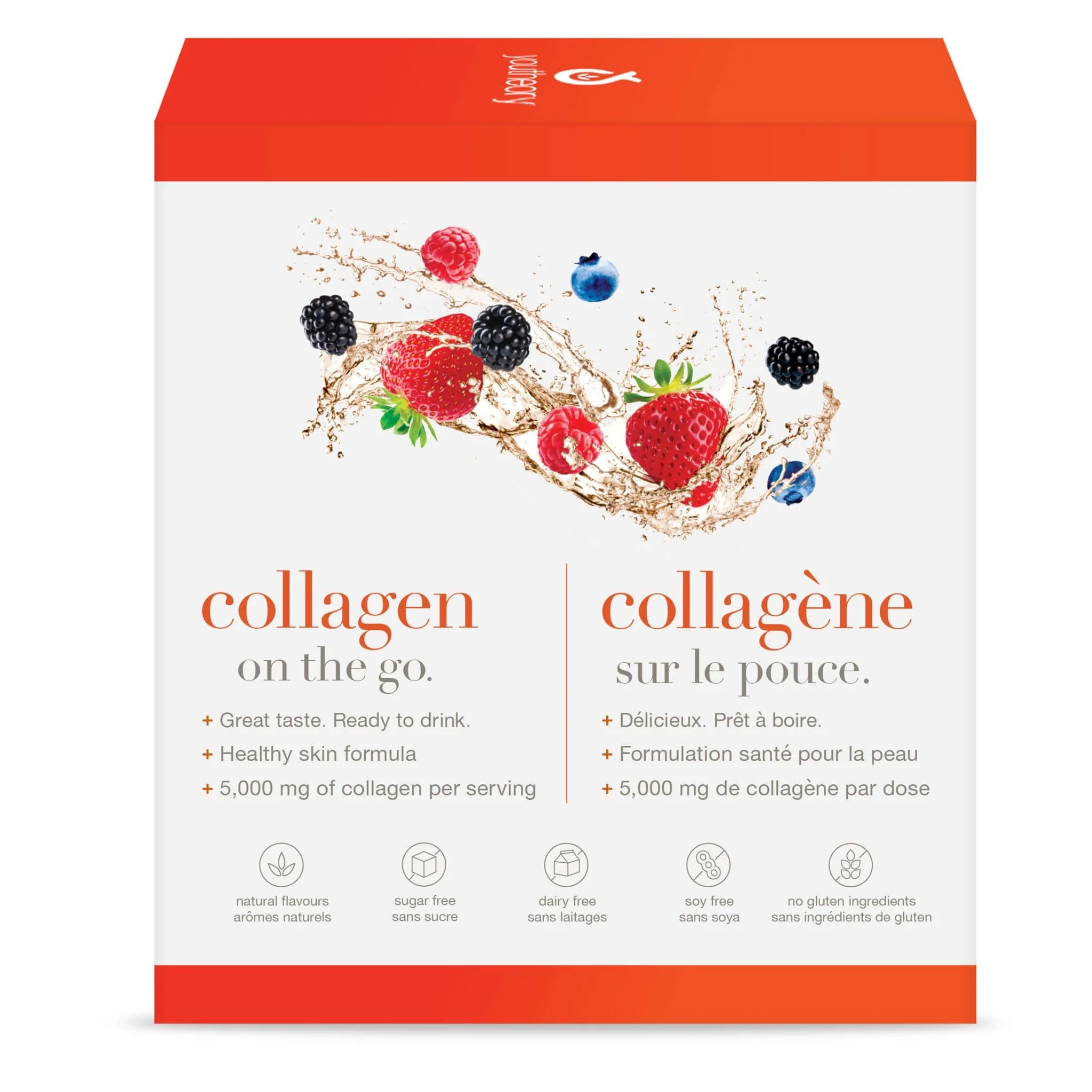 YouTheory Liquid Collagen On The Go, 12 Packets